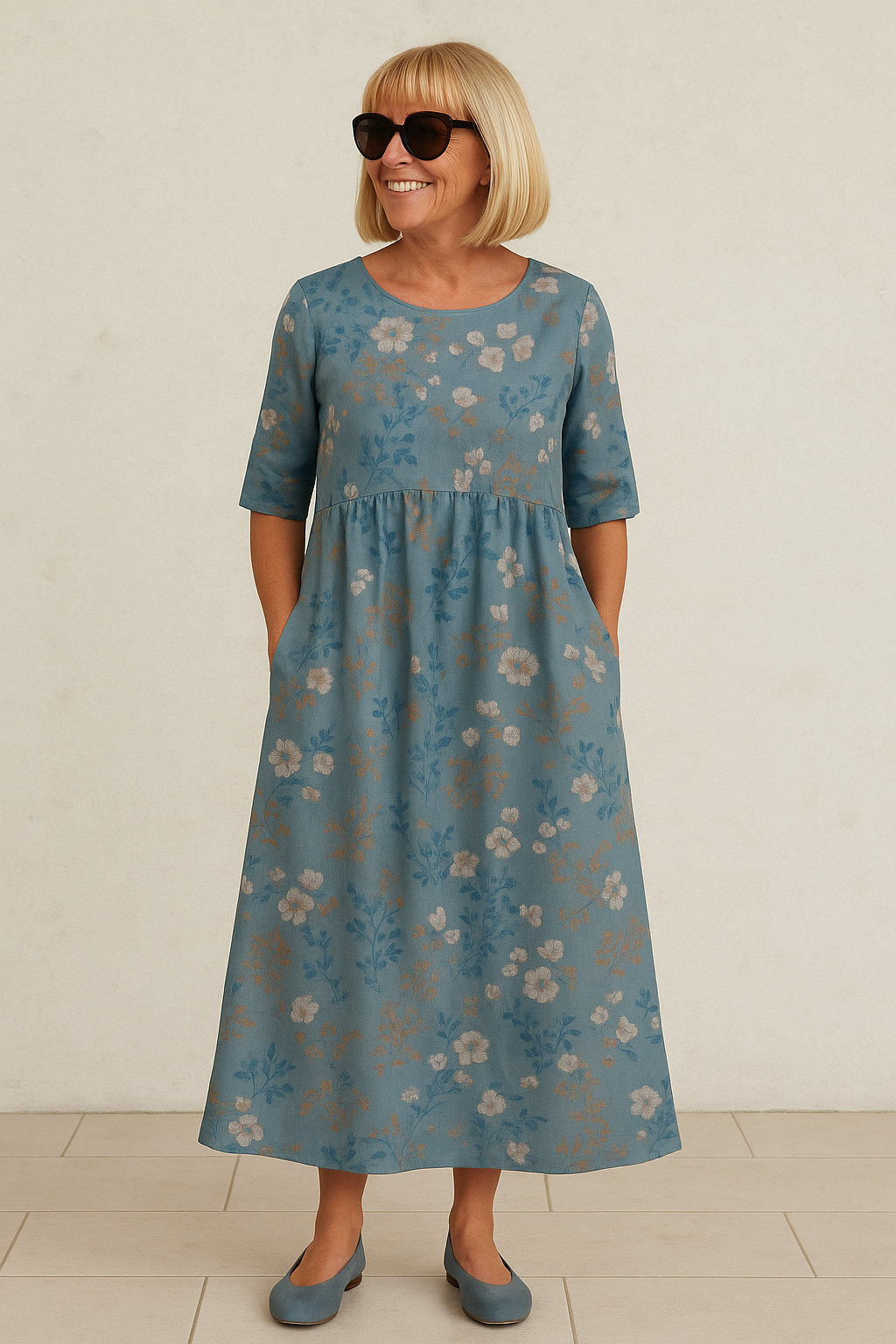 Light blue / 6XL